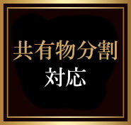 共有物分割対応